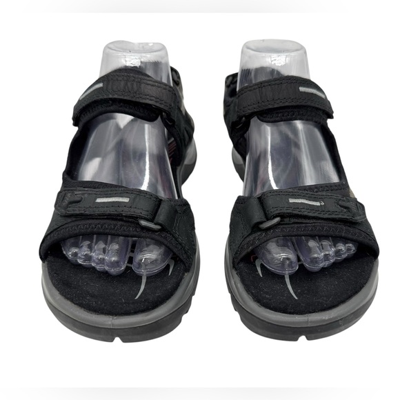 ECCO Womens Offroad Yucatan Sandal Black & Beige Size EU 39 - US 8/8.5 - Picture 6 of 14